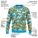 Custom Newcastle United Camouflage Motif Sweater Best Selling