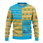 Custom Newcastle United Christmastree Bands White Sweater Best Selling