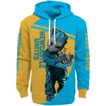 Custom Newcastle United Groot Blue Hoodie Best Selling