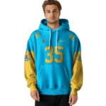 Custom Newcastle United Minimal Design Blue Hoodie Best Selling