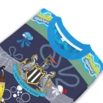 Custom Newcastle United Spongebob Designs Blue Sweater Best Selling