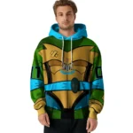 Custom Newcastle United Superhero Armor Blue Green Hoodie Best Selling