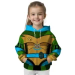 Custom Newcastle United Superhero Armor Blue Green Hoodie Best Selling