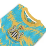 Custom Newcastle United Swirl Flow Blue Sweater Best Selling