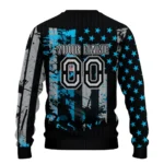 Custom Newcastle United Vintage Usa Flag Black Sweater Best Selling