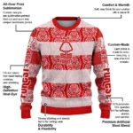 Custom Nottingham Forest Bulldog Motif Sweater Best Selling