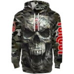 Custom Nottingham Forest Camo Skull Hoodie Best Selling