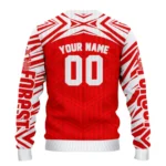 Custom Nottingham Forest Chevron Pattern Red Sweater Best Selling