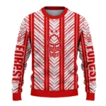 Custom Nottingham Forest Chevron Rows Red Sweater Best Selling