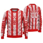 Custom Nottingham Forest Chevron Rows Red Sweater Best Selling