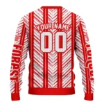 Custom Nottingham Forest Chevron Rows Red Sweater Best Selling
