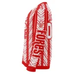 Custom Nottingham Forest Chevron Rows Red Sweater Best Selling