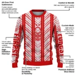 Custom Nottingham Forest Chevron Rows Red Sweater Best Selling