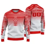 Custom Nottingham Forest Diamond Mesh Sweater Best Selling