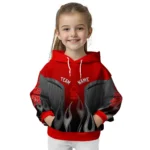 Custom Nottingham Forest Flame Design Red Hoodie Best Selling