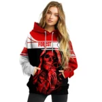 Custom Nottingham Forest Grim Reaper Red Black Hoodie Best Selling