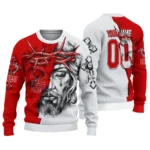 Custom Nottingham Forest Jesus Tears Red White Sweater Best Selling
