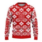 Custom Nottingham Forest Snowflake Matrix Red Sweater Best Selling