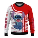 Custom Nottingham Forest Stitch Art Prints Red Sweater Best Selling