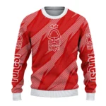 Custom Nottingham Forest Stripe Motion Red Sweater Best Selling