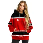 Custom Nottingham Forest Striped Pattern Red Hoodie Best Selling