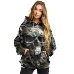 Custom Real Madrid Camo Skull Hoodie Best Selling