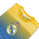 Custom Real Madrid Diamond Mesh Sweater Best Selling
