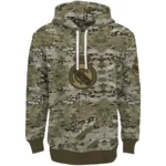 Custom Real Madrid Military Style Hoodie Best Selling