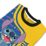 Custom Real Madrid Stitch Art Prints Yellow Sweater Best Selling