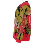 Custom Sunderland Burst Swirl Red Sweater Best Selling