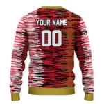 Custom Sunderland Camouflage Stripe Red White Sweater Best Selling