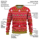 Custom Sunderland Christmas Designs Red Sweater Best Selling