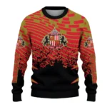 Custom Sunderland Pixel Flow Red Black Sweater Best Selling