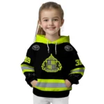Custom Sunderland Safety Motif Black Neon Green Hoodie Best Selling