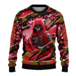 Custom Sunderland Skull Horde Red Sweater Best Selling
