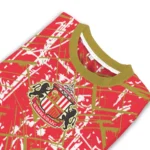 Custom Sunderland Streak Overlay Red Sweater Best Selling