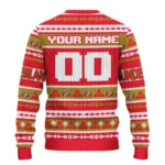 Custom Sunderland Tent Stripes Red White Sweater Best Selling