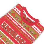 Custom Sunderland Tent Stripes Red White Sweater Best Selling