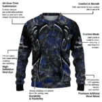Custom Tottenham Hotspur Antlers Pattern Navy Black Sweater Best Selling