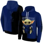 Custom Tottenham Hotspur Baby Yoda Navy Black Hoodie Best Selling
