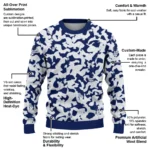 Custom Tottenham Hotspur Camouflage Motif Sweater Best Selling