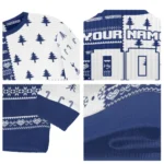 Custom Tottenham Hotspur Christmastree Bands White Sweater Best Selling