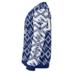 Custom Tottenham Hotspur Lattice Gridwork Navy Sweater Best Selling