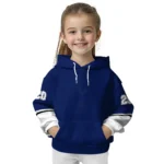 Custom Tottenham Hotspur Striped Sleeves Navy Hoodie Best Selling