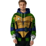 Custom Tottenham Hotspur Superhero Armor Navy Green Hoodie Best Selling