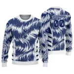 Custom Tottenham Hotspur Swirl Flow Navy Sweater Best Selling
