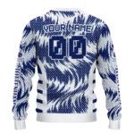 Custom Tottenham Hotspur Swirl Flow Navy Sweater Best Selling