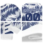 Custom Tottenham Hotspur Swirl Flow Navy Sweater Best Selling