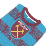 Custom West Ham United Bulldog Motif Sweater Best Selling