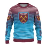 Custom West Ham United Diamond Mesh Sweater Best Selling